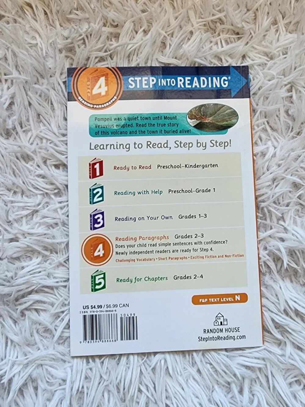 10/$10 - Level 4 Reader - Pompeii: Buried Alive Book